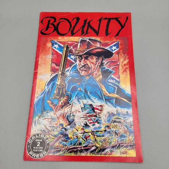 Bounty Comic Book Navarro Issue 2 Caliber Press Randall Thayer Paul Daly 1991 - Picture 1 of 6